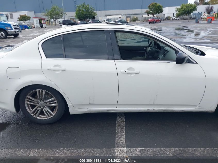 2013 INFINITI G37 JOURNEY - JN1CV6AP9DM713896