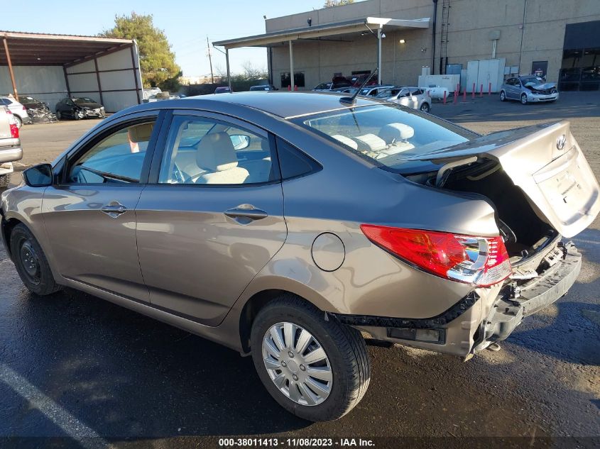 2013 HYUNDAI ACCENT GLS - KMHCT4AEXDU480600