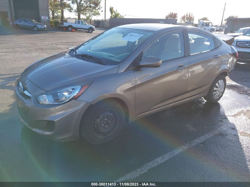 2013 HYUNDAI ACCENT GLS - KMHCT4AEXDU480600