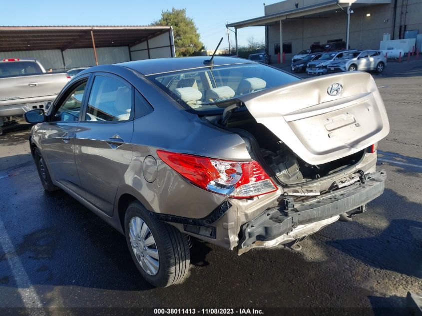 2013 HYUNDAI ACCENT GLS - KMHCT4AEXDU480600