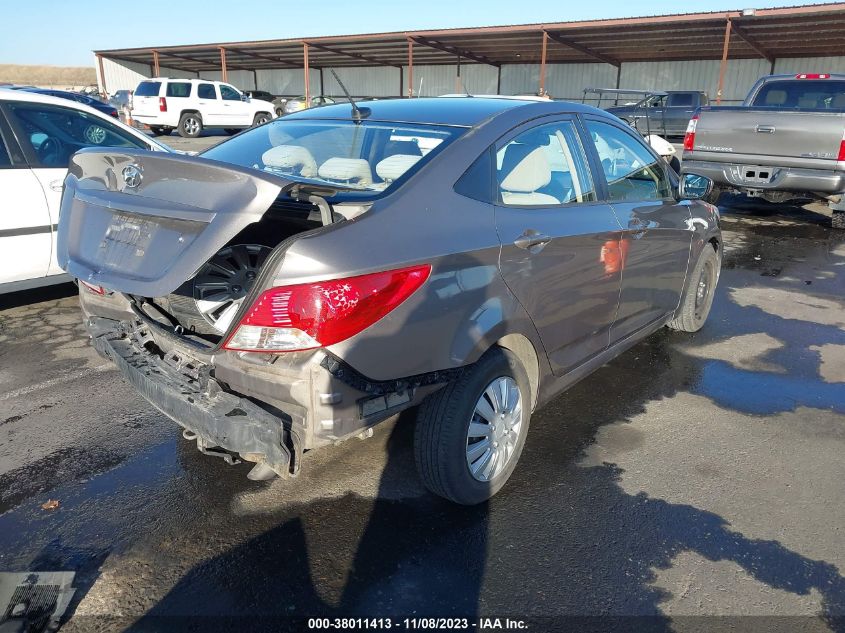 2013 HYUNDAI ACCENT GLS - KMHCT4AEXDU480600