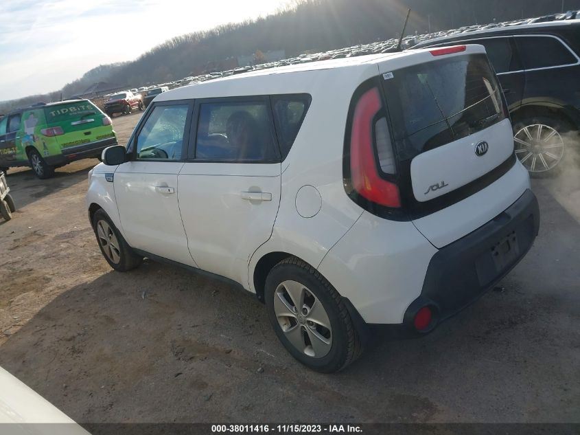 2015 KIA SOUL BASE - KNDJN2A2XF7137724