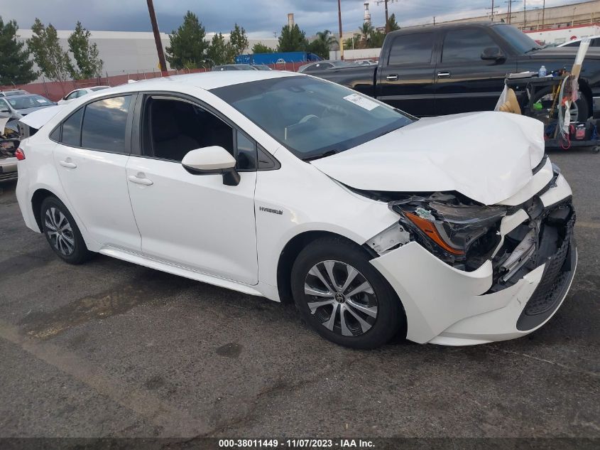 JTDEAMDE5MJ007803 TOYOTA COROLLA LE 2021