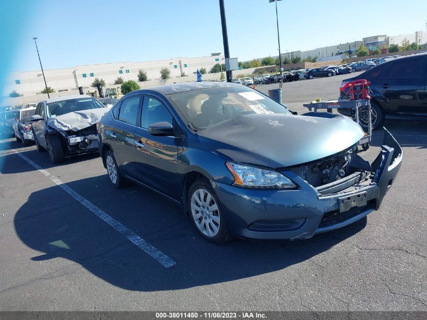 2014 NISSAN SENTRA S - 3N1AB7AP9EY315981