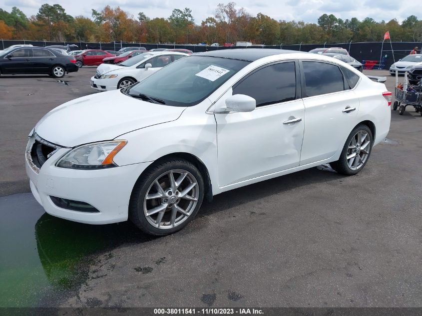 2015 NISSAN SENTRA FE+ S/S/SL/SR/SV - 3N1AB7AP2FL670828