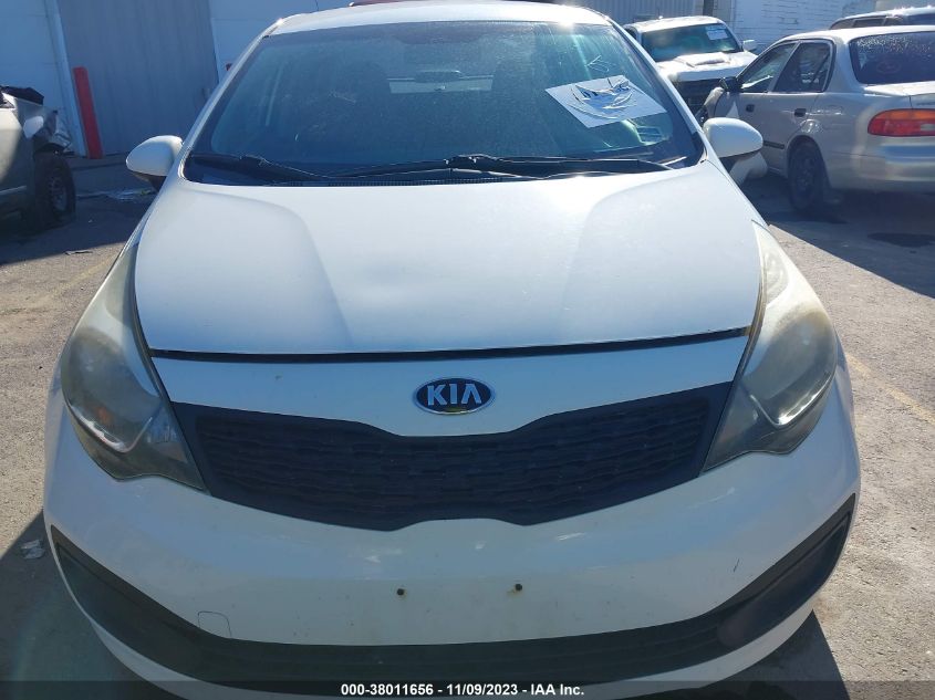 2013 KIA RIO LX - KNADM4A34D6254106