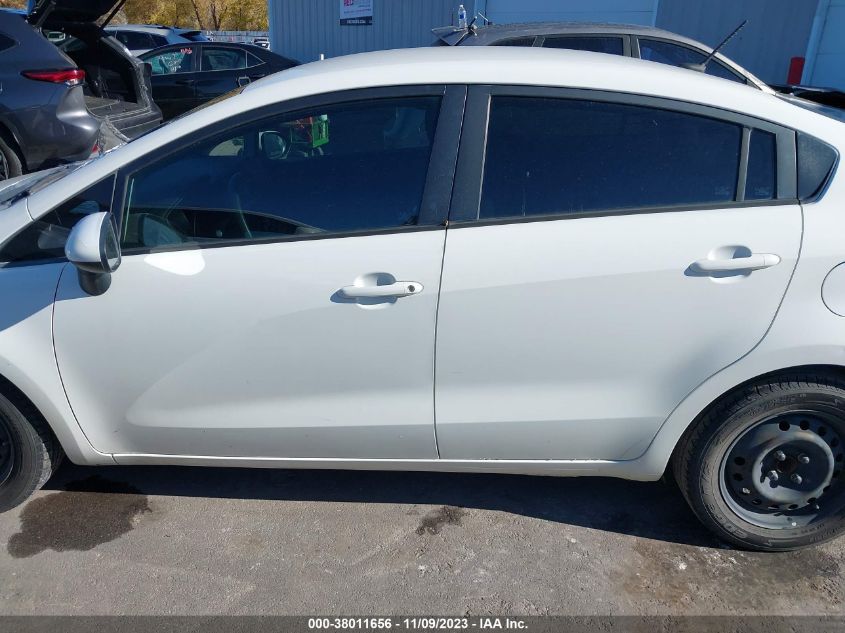 2013 KIA RIO LX - KNADM4A34D6254106