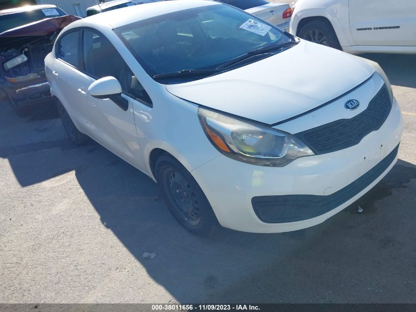 2013 KIA RIO LX - KNADM4A34D6254106