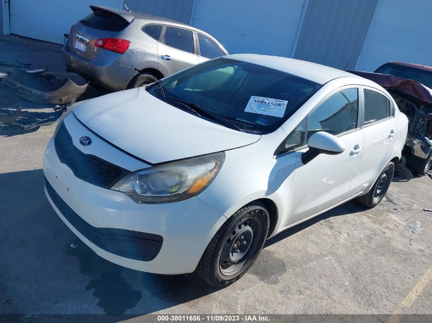 2013 KIA RIO LX - KNADM4A34D6254106