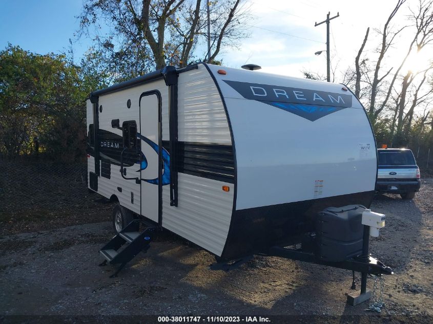 7KXBT2111MP020190 CHINOOK DREAM TRAVEL TRLR 2021
