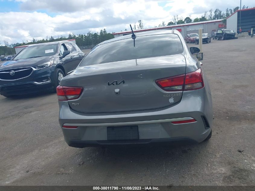 2023 KIA RIO X LINE - 3KP824AD0PE519008