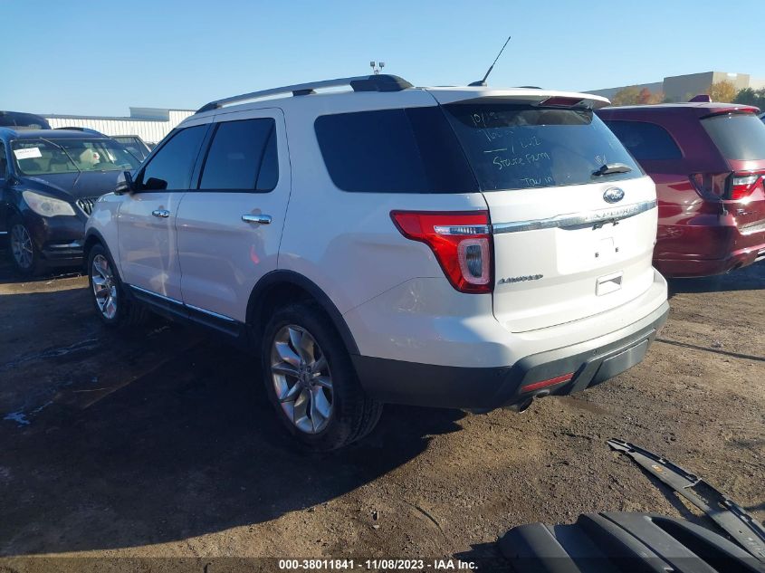 2013 FORD EXPLORER LIMITED - 1FM5K8F80DGC69796