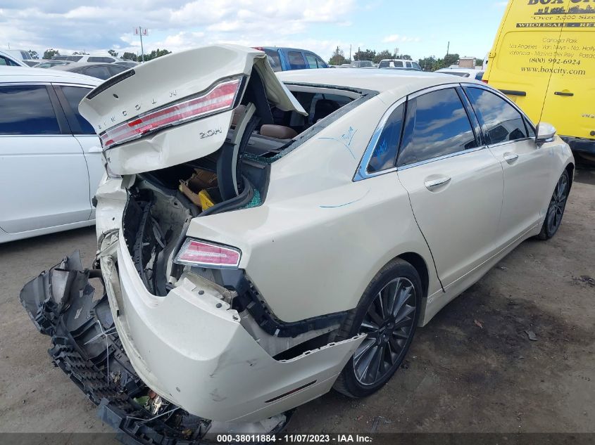 2016 LINCOLN MKZ HYBRID HYBRID 3LN6L2LU7GR608423