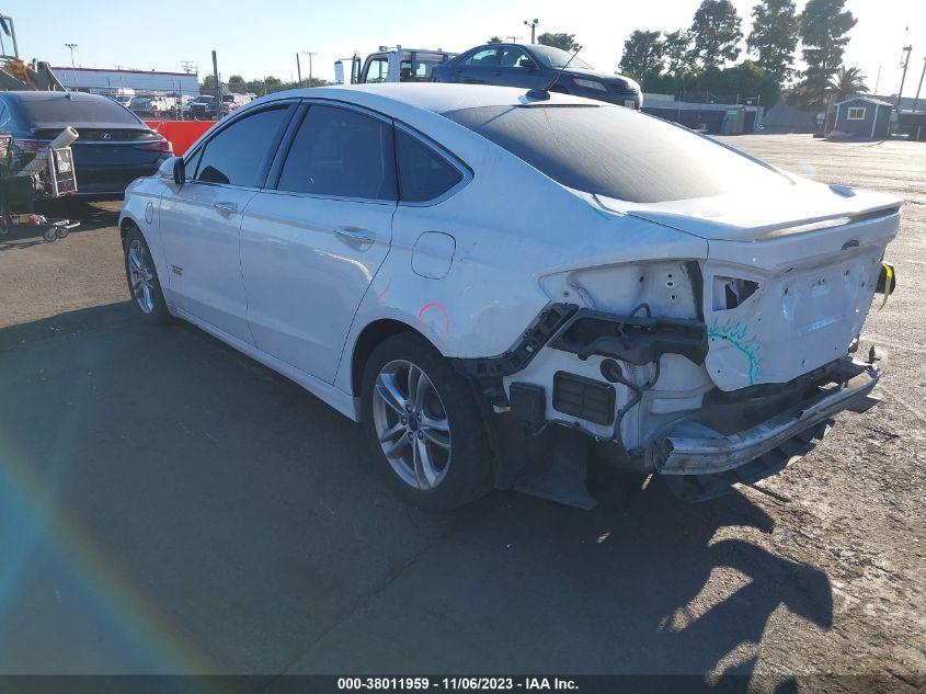 2015 FORD FUSION ENERGI TITANIUM - 3FA6P0SU5FR245686