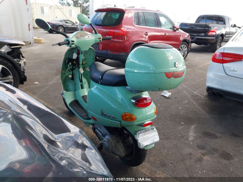 2001 VESPA M198F ZAPM198F115004251