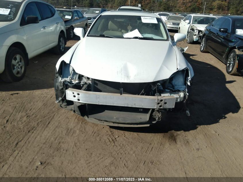 2013 LEXUS IS 250 - JTHBF5C21D5193512