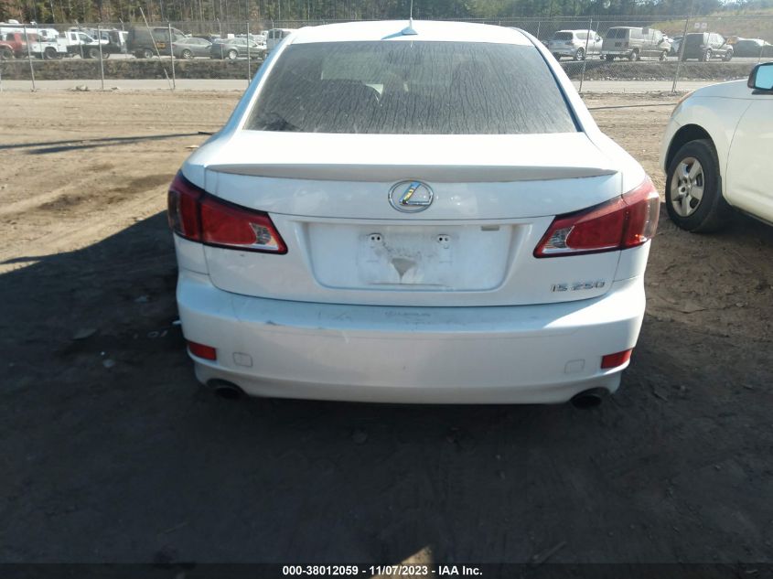 2013 LEXUS IS 250 - JTHBF5C21D5193512