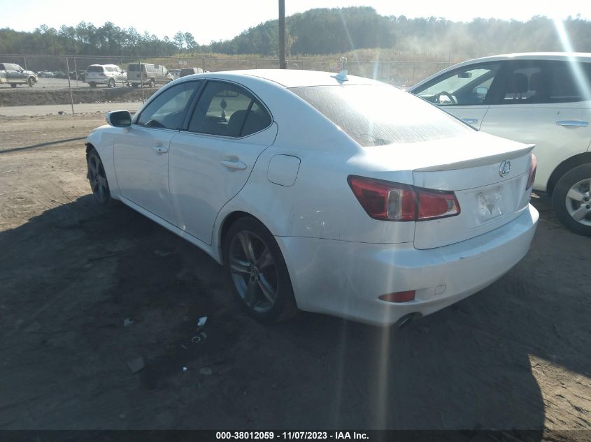 2013 LEXUS IS 250 - JTHBF5C21D5193512