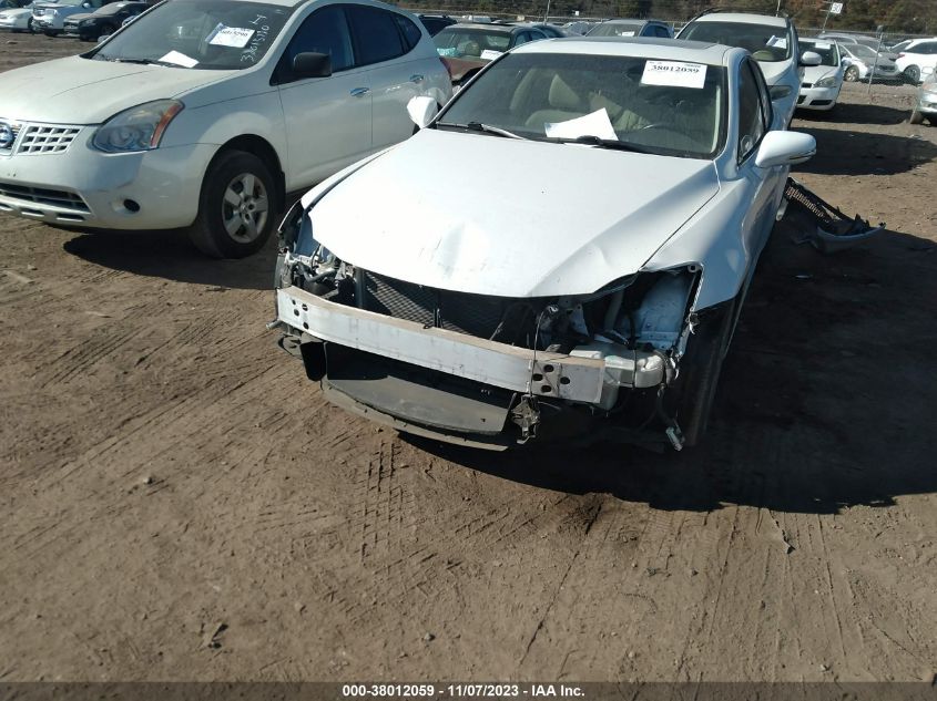 2013 LEXUS IS 250 - JTHBF5C21D5193512