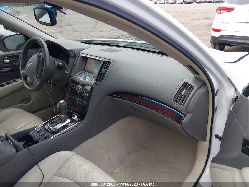 2013 INFINITI G37 SEDAN X - JN1CV6AR8DM756854