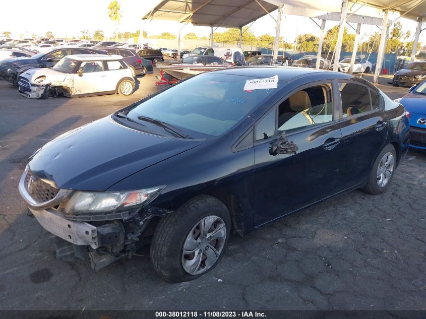 2015 HONDA CIVIC LX - 2HGFB2F50FH546449