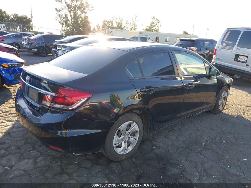 2015 HONDA CIVIC LX - 2HGFB2F50FH546449