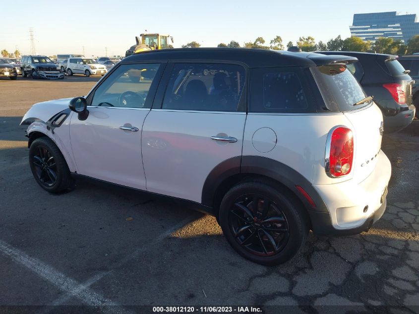 2014 MINI COUNTRYMAN COOPER S WMWZC3C53EWP25004