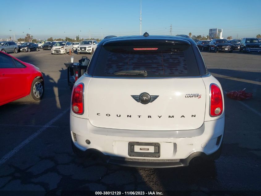 2014 MINI COUNTRYMAN COOPER S WMWZC3C53EWP25004