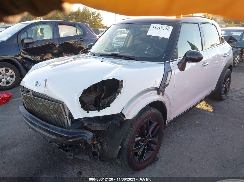 2014 MINI COUNTRYMAN COOPER S WMWZC3C53EWP25004
