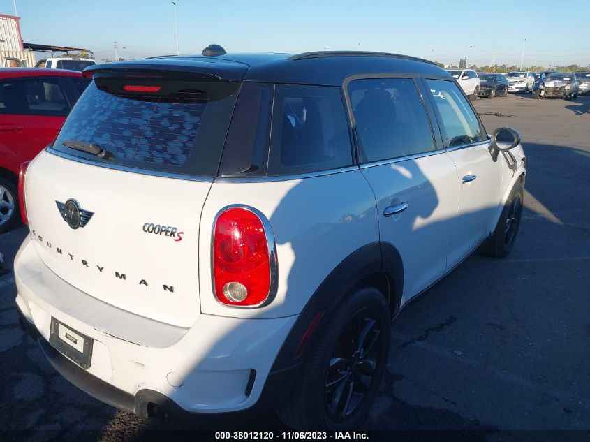 2014 MINI COUNTRYMAN COOPER S WMWZC3C53EWP25004