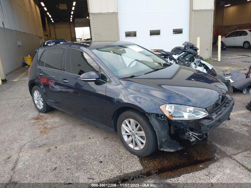 3VW217AU3HM053233 VOLKSWAGEN GOLF S/WOLFSBURG/SE/SEL 2017