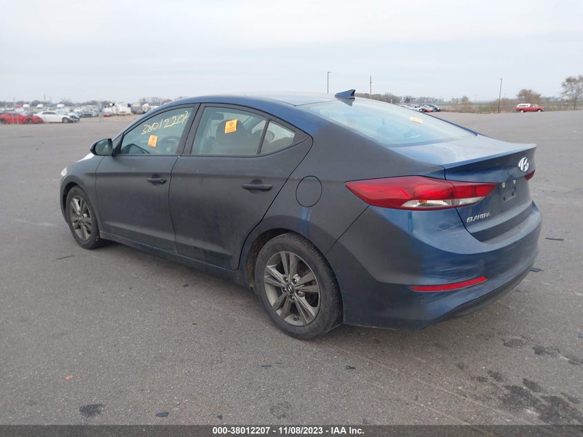 VIN 5NPD84LF0JH340223 2018 HYUNDAI ELANTRA SEL/VALUE/LIMITED