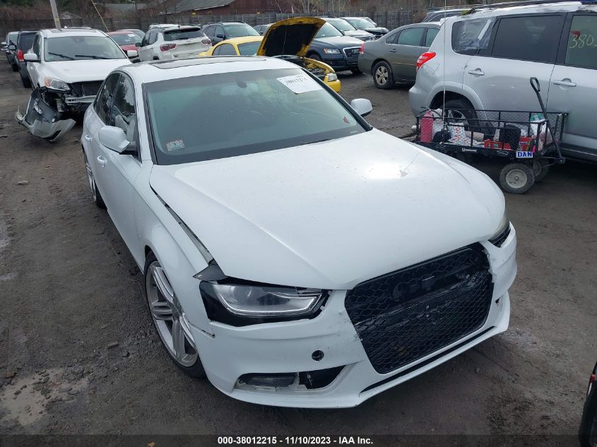 2013 AUDI A4 PREMIUM PLUS - WAUFFAFLXDN040429
