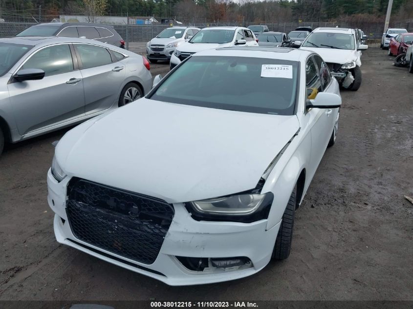 2013 AUDI A4 PREMIUM PLUS - WAUFFAFLXDN040429