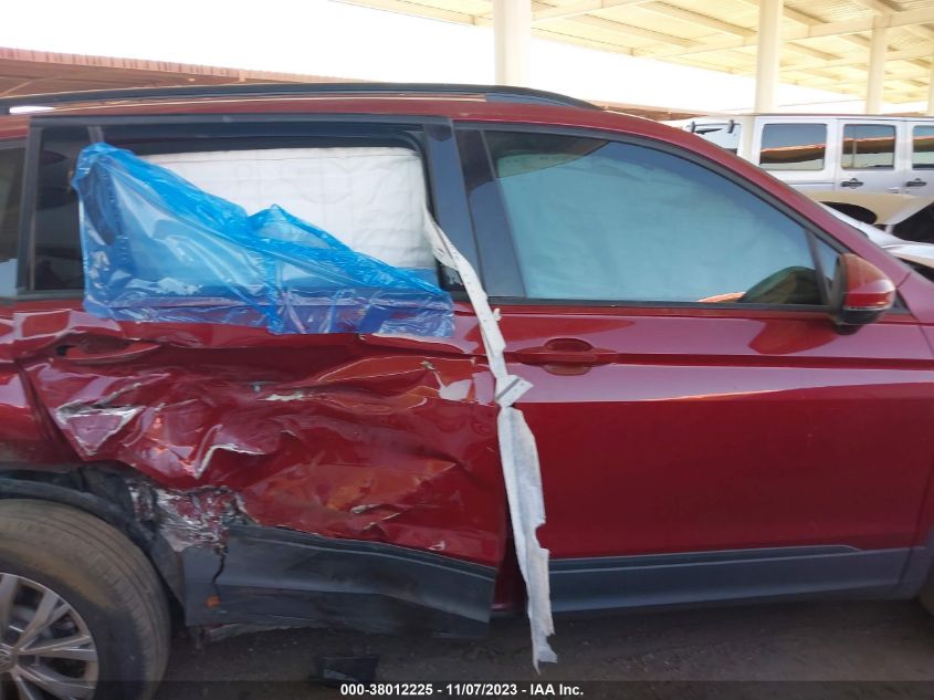 2018 VOLKSWAGEN TIGUAN S - 3VV1B7AX8JM031256
