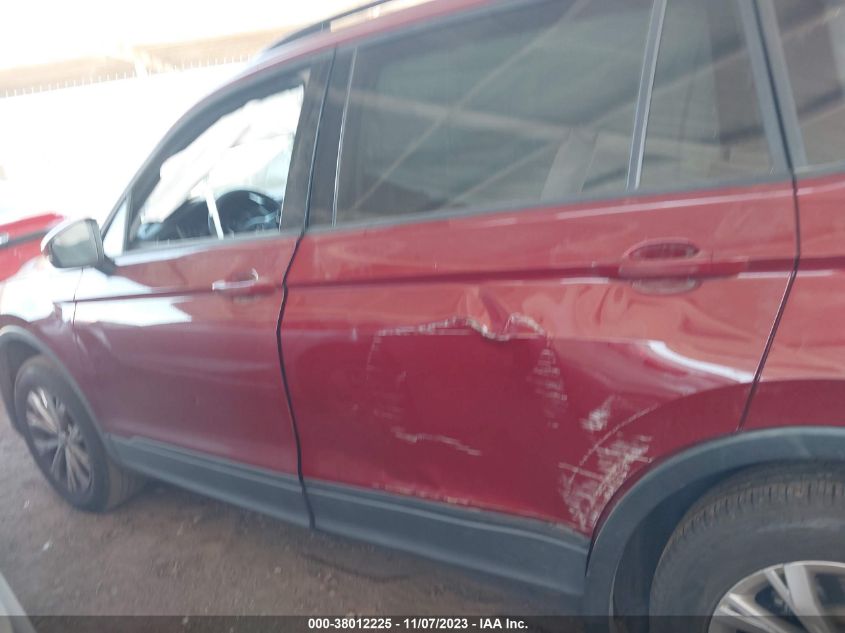2018 VOLKSWAGEN TIGUAN S - 3VV1B7AX8JM031256