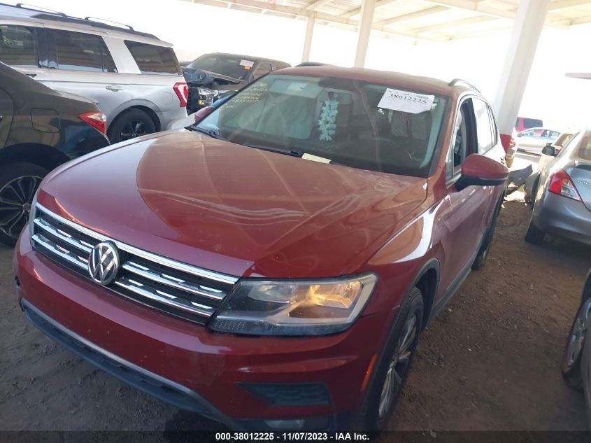 2018 VOLKSWAGEN TIGUAN S - 3VV1B7AX8JM031256