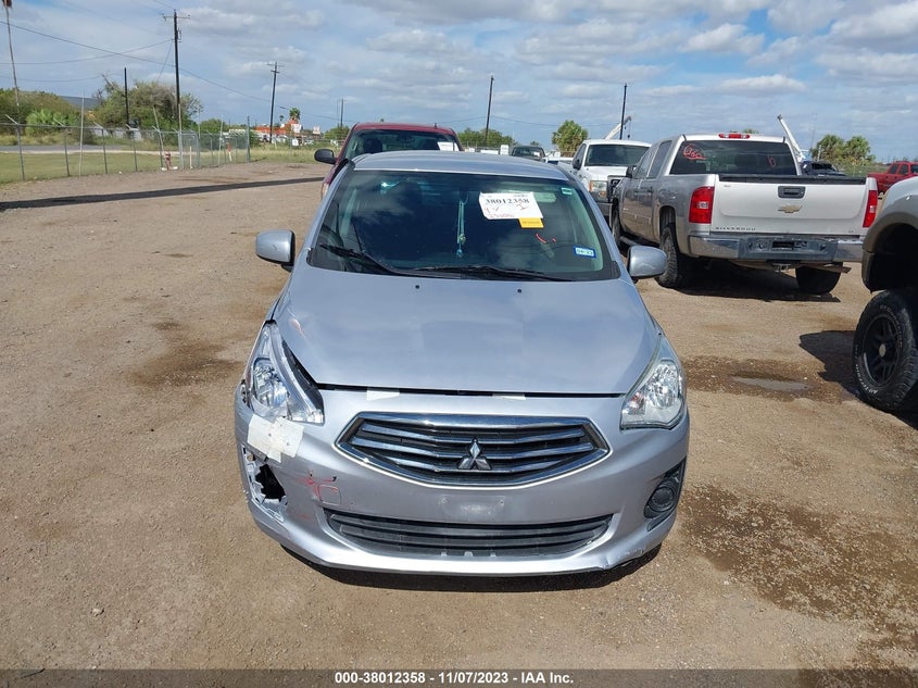 VIN ML32F3FJ0HHF07962 2017 MITSUBISHI MIRAGE G4 ES