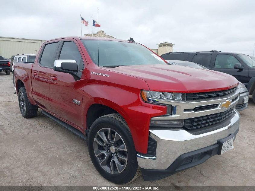 2021 CHEVROLET SILVERADO 1500 2WD  SHORT BED LT - 3GCPWCED4MG192812