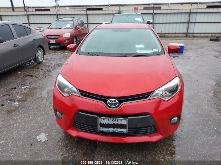 2016 TOYOTA COROLLA L/LE/LE PLS/PRM/S/S PLS - 5YFBURHE8GP436614