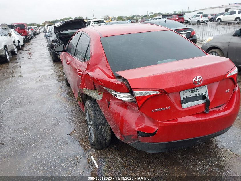 2016 TOYOTA COROLLA L/LE/LE PLS/PRM/S/S PLS - 5YFBURHE8GP436614