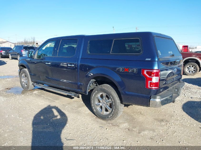 2019 FORD F-150 XLT - 1FTEW1E41KFC17272