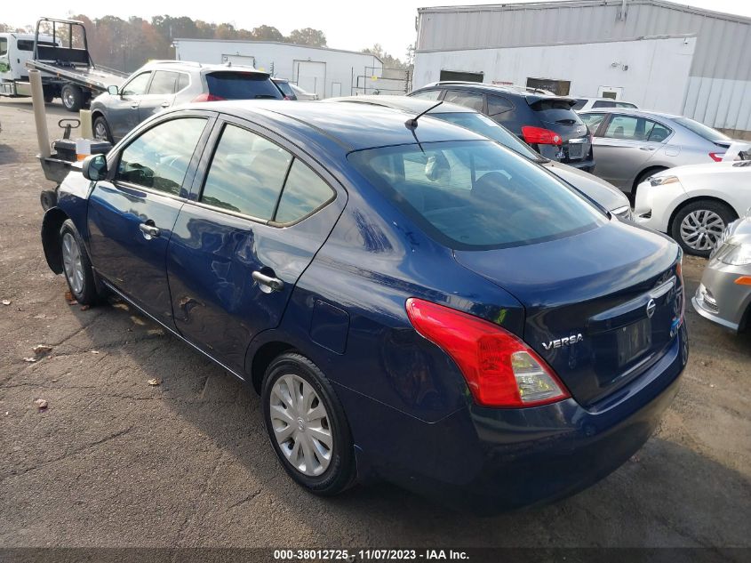 2014 NISSAN VERSA 1.6 S - 3N1CN7AP1EL862692