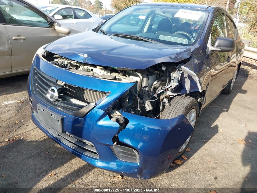 2014 NISSAN VERSA 1.6 S - 3N1CN7AP1EL862692