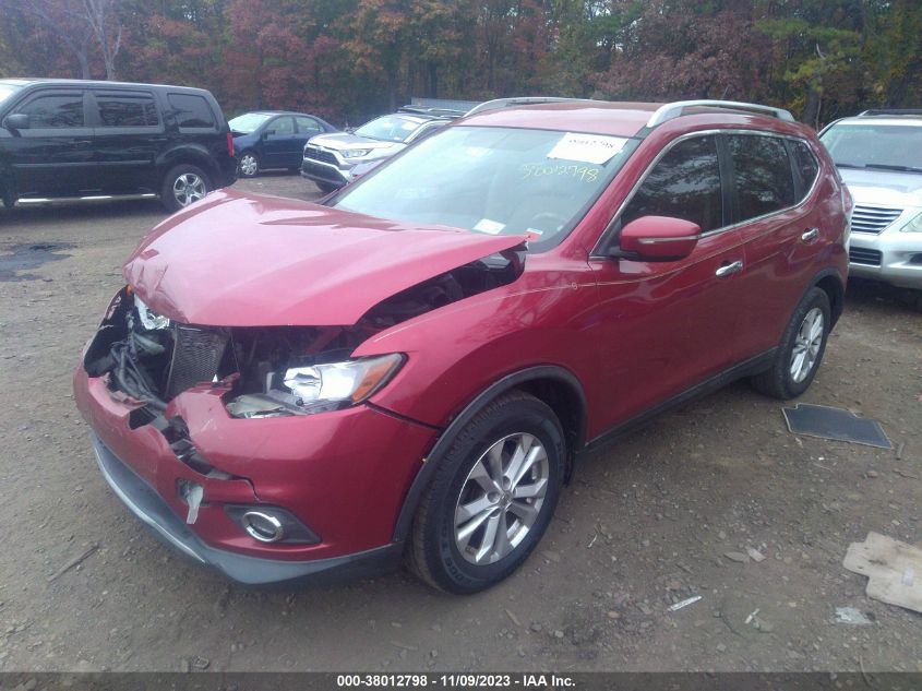 2014 NISSAN ROGUE SV - 5N1AT2MT9EC764376