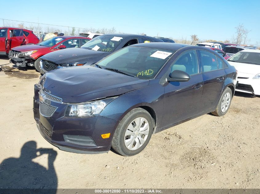 2014 CHEVROLET CRUZE LS AUTO - 1G1PA5SH7E7130909
