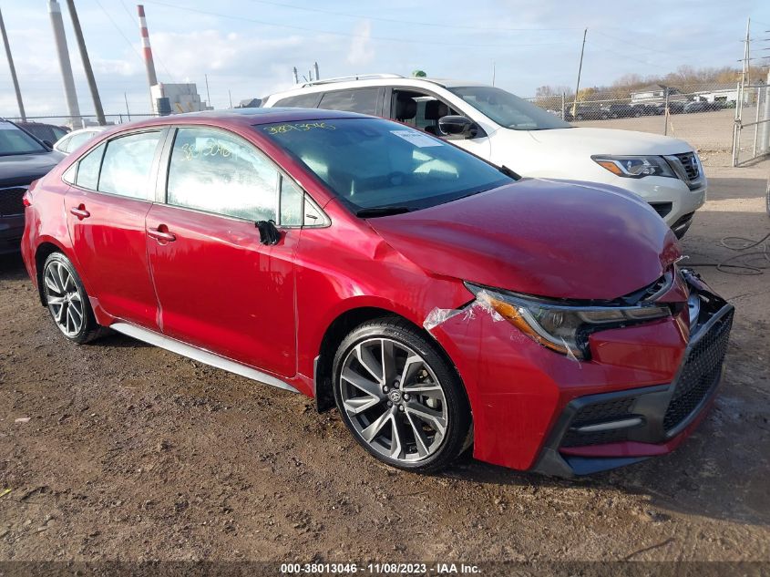 2022 TOYOTA COROLLA SE - 5YFP4MCE9NP104131