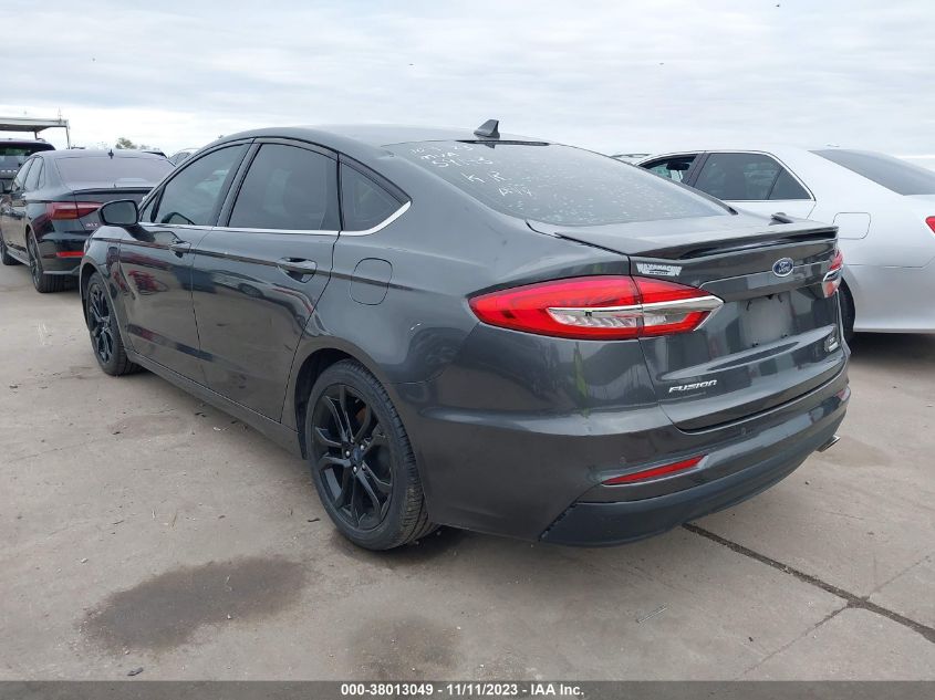 2019 FORD FUSION SE - 3FA6P0HD2KR132909