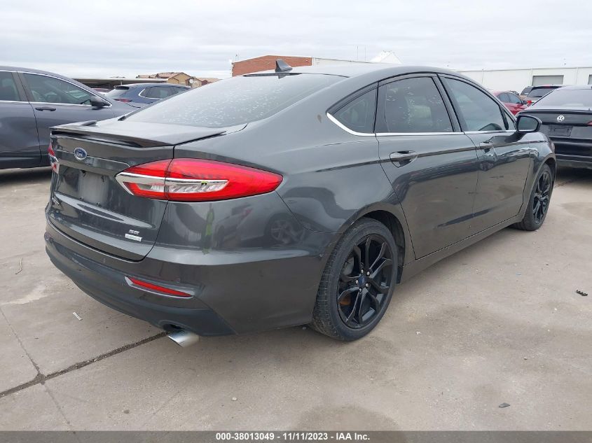 2019 FORD FUSION SE - 3FA6P0HD2KR132909