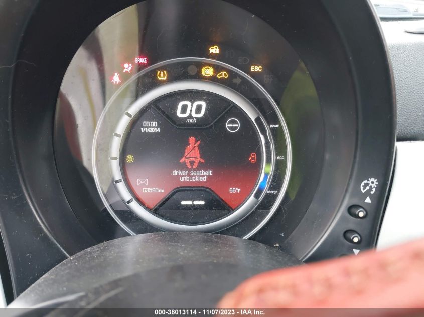 2015 FIAT 500E BATTERY ELECTRIC 3C3CFFGE3FT732610